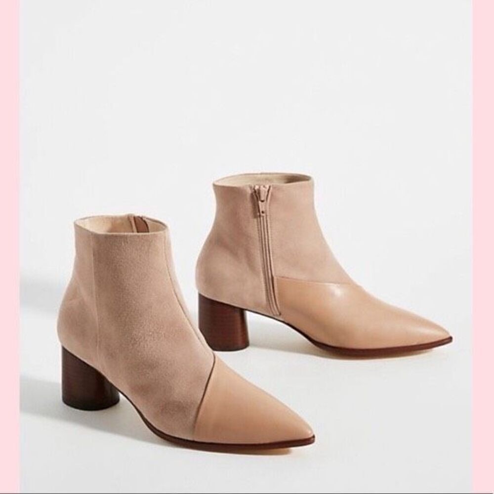 ✨Anthropologie Amy Sz 38 Tan Boots✨